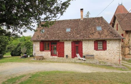 Gite de la maison du potager à Montintin, commune de Chateau Chervix Gîte n°87G6013 Château-Chervix - Haute-Vienne - Gite de la maison du potager à Montintin, commune de Chateau Chervix